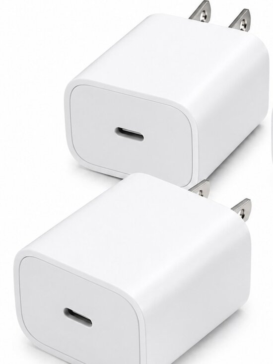 Core Tech Other - 20W USB-C Fast Charger 2 Pack| PD Wall Adapter for iPhone 15/14/13/12 and Samsun